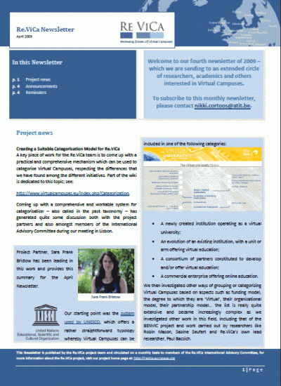 April Newsletter April Newsletter