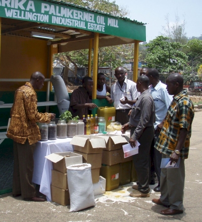 Trade Fair in Freetown, Sierra Leone