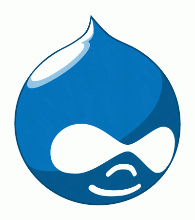 The Drupal logo The Drupal logo