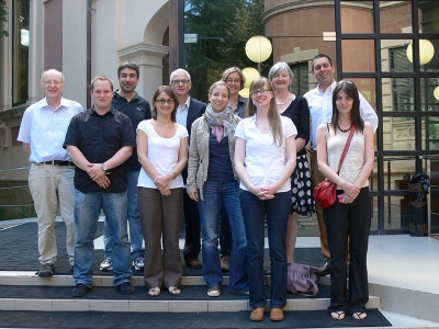 RURALeNTER partners before the beatiful premises of the University of Barcelona in Spain.