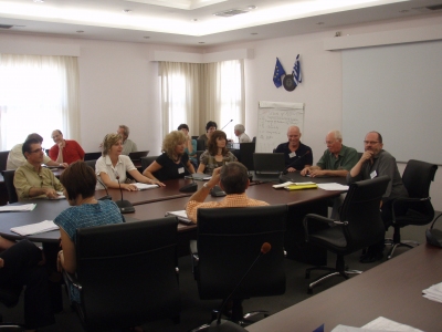 Meeting of EPNoSL members taking place in Crete