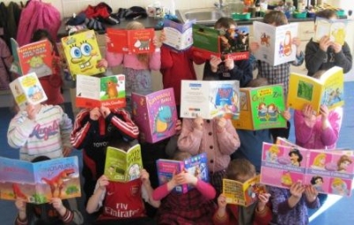 Feakle pupils enjoying Bookweek 2010 Feakle pupils enjoying Bookweek 2010