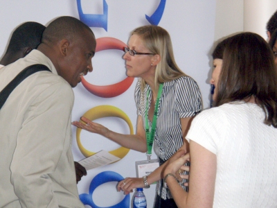 Google, one of the exhibitors and sponsors at eLearning Africa 2008