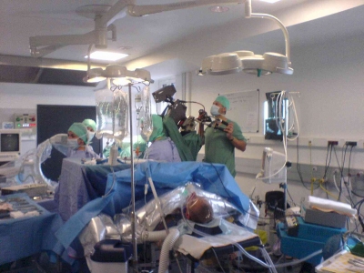 View of the Operation Theatre at H. Hart Hospital View of the Operation Theatre at H. Hart Hospital
