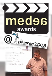 MEDEA logo and DIVERSE logo