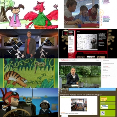 Screenshots from the 8 finalists' entries Screenshots from the 8 finalists' entries
