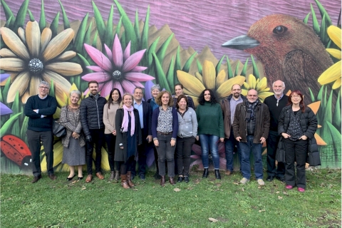 Project team meeting in Leuven