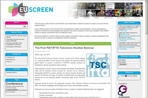 EUscreen launches its website 