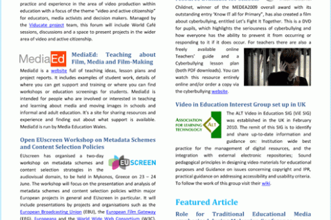 Media in Education June Issue