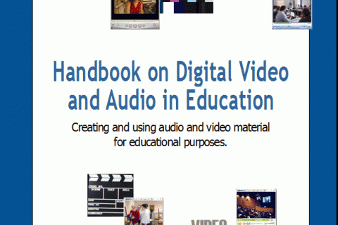 Cover of the VideoAktiv Handbook on Digital Video and Audio in Education