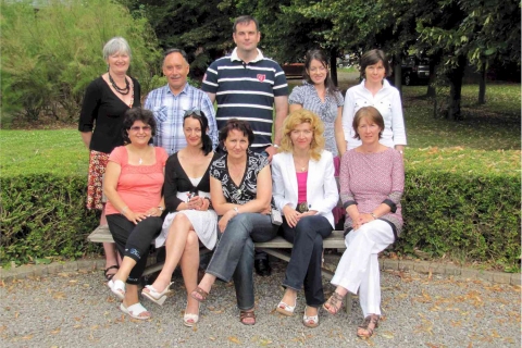 July course participants