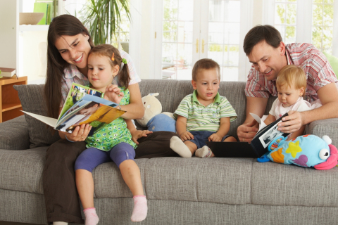 Early childhood reading family