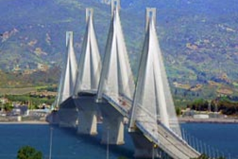 Rio-Antirrio bridge, photo courtesy of Patras University