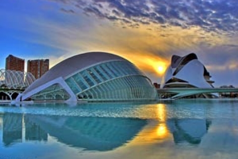 The magnificant City of Arts and Sciences in Valencia, photo courtesy EDEN